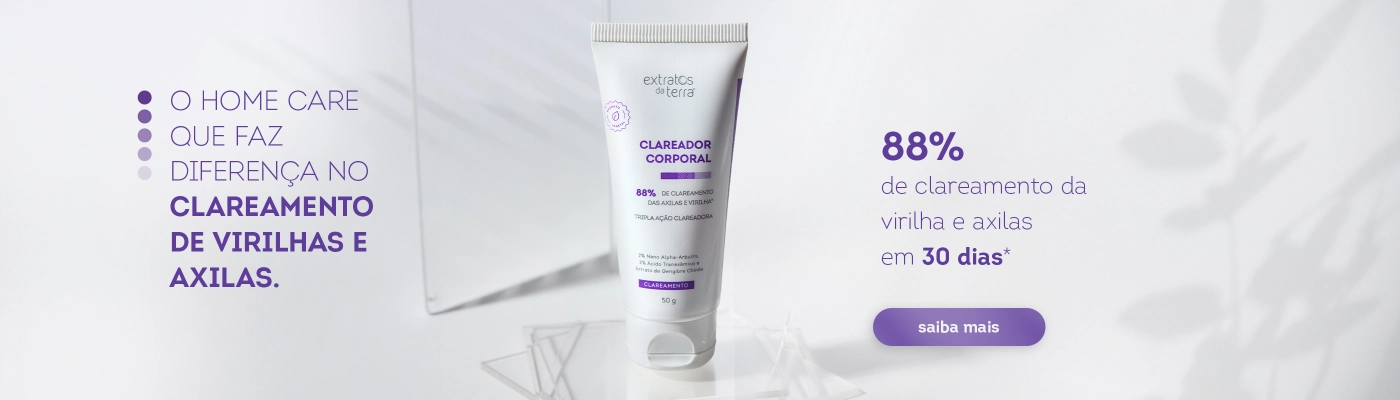 Lançamento - Clareador corporal