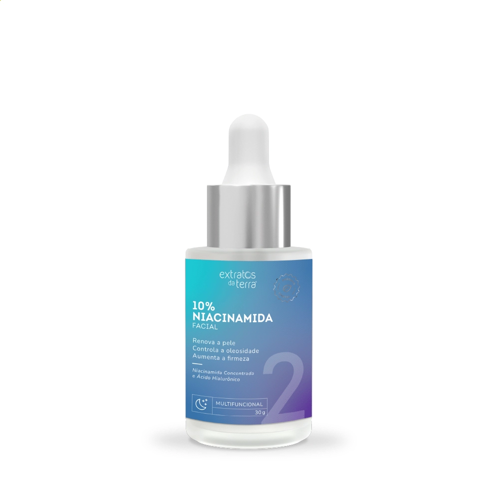 Booster Noturno Sérum Niacinamida 10% | Extratos da Terra Profissional