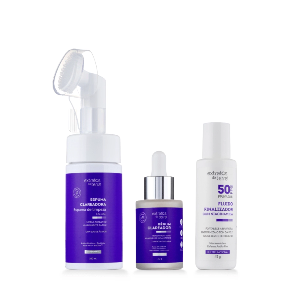 Kit Clareador Facial
