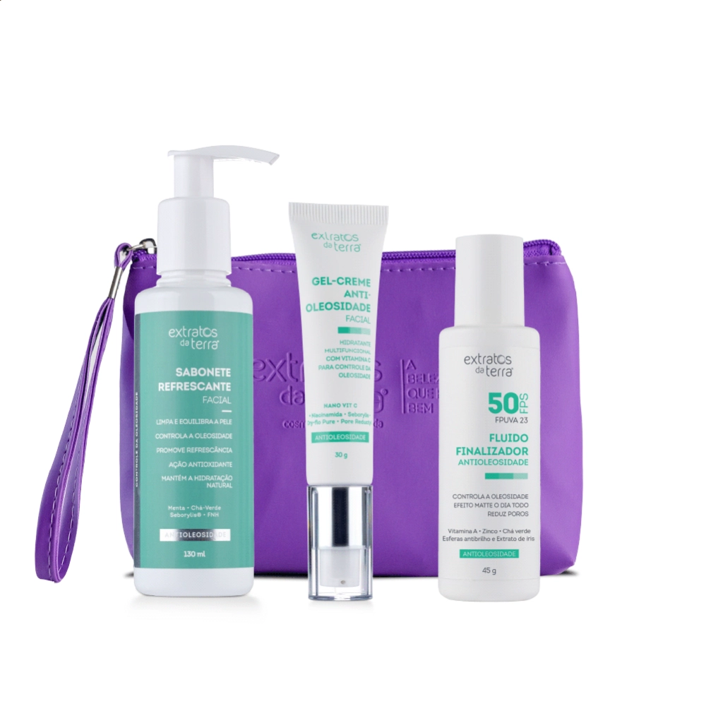 Kit tratamento antioleosidade