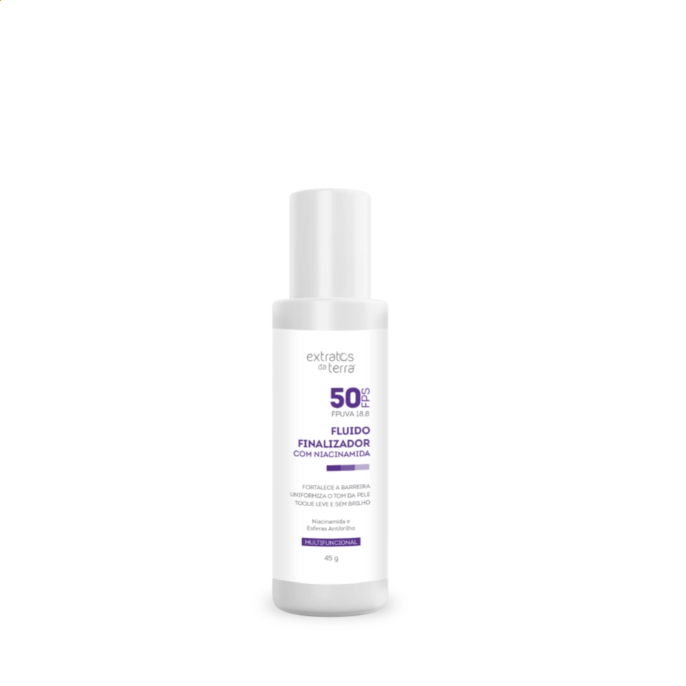 Fluido protetor facial com FPS 50