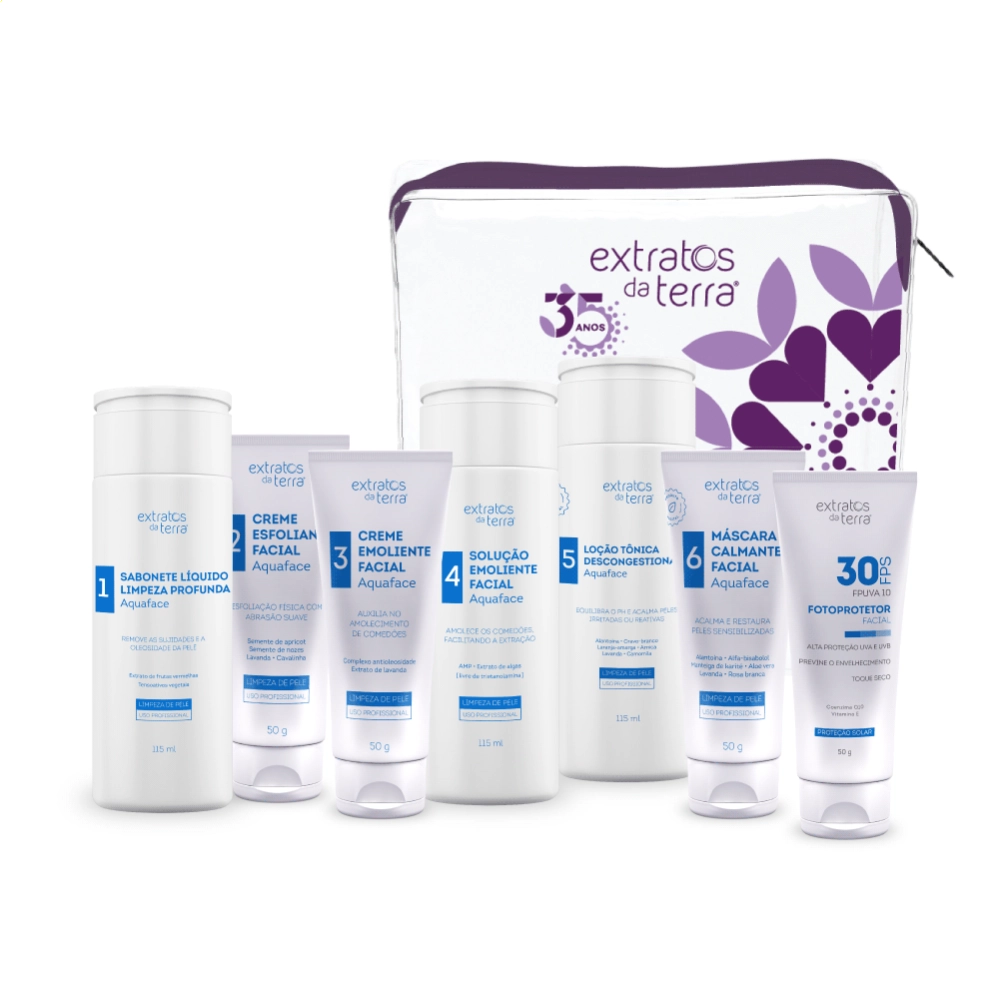 Kit Limpeza de pele Compacto